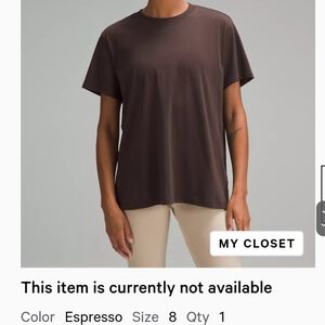 Espresso All Yours Cotton T-Shirt